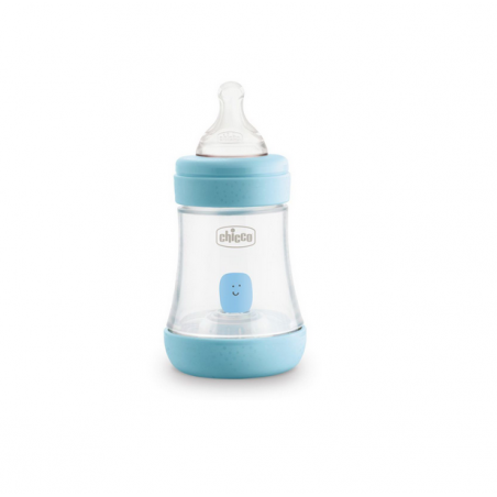 Chicco biberon perfect5 silicona azul 150 ml 0m