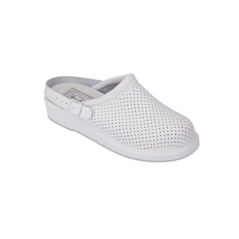 Zuecos hankshoes relax 36 blanco