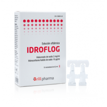 Idroflog solucion oftalmica 15 monodosis 0,5 ml