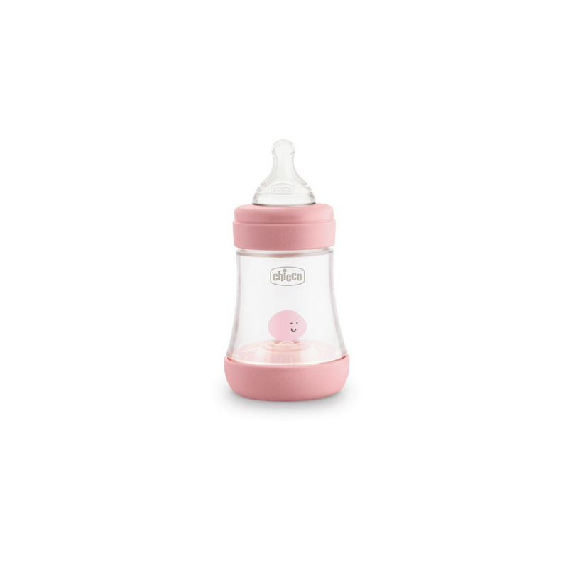 Chicco biberon perfect silicona rosa 150 ml 0m