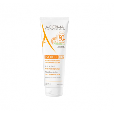 Aderma protect kids leche niños spf50+ 250 ml