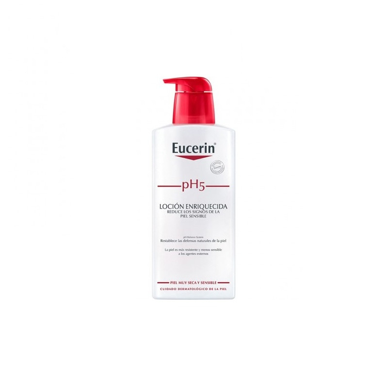 Eucerin piel sensible locion enriquecida 400 ml