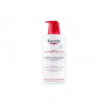 Eucerin piel sensible locion enriquecida 400 ml