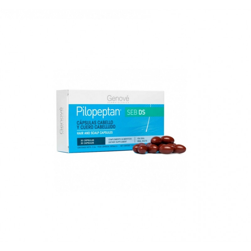 Pilopeptan seb 30 capsulas