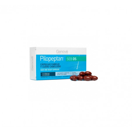 Pilopeptan seb 30 capsulas