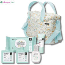 Suavinex bolso de paseo azul con 5 productos