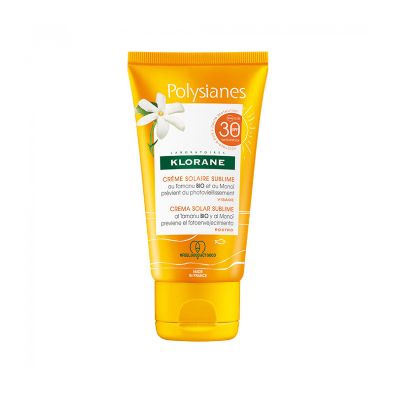 Klorane crema solar sublime spf30+ 50 ml