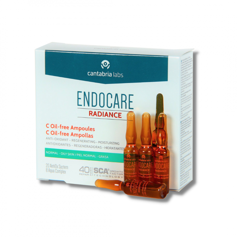 Endocare radiance c oilfree 30 ampollas