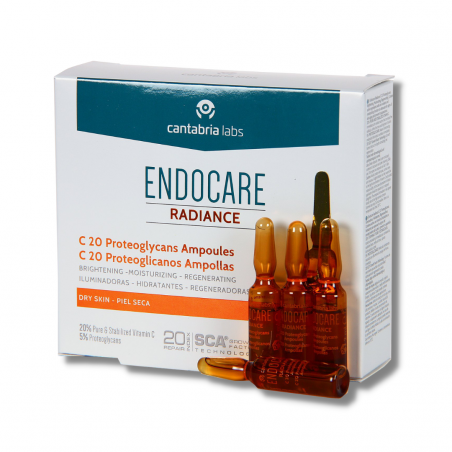 Endocare radiance c20 proteoglicanos 30 ampollas