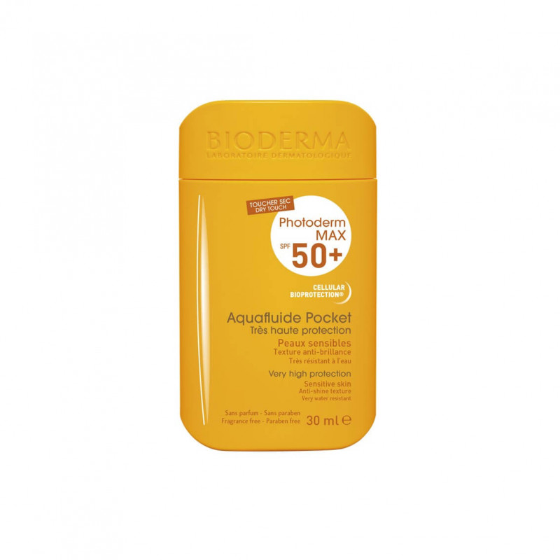 Bioderma photoderm max spf50+ aquafluido pocket tubo 30 ml