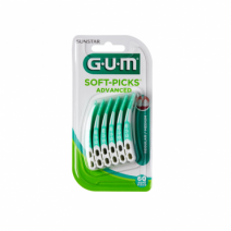 Gum soft picks advanced regular 60 uds