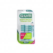 Gum soft picks comfort large 40 uds