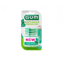 Gum interdental soft pick confort flex menta 40 uds