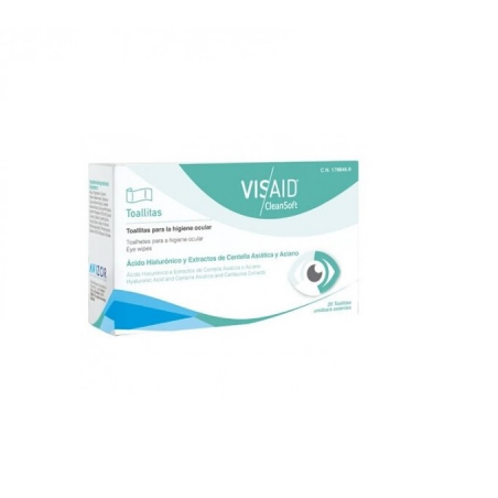 Visaid cleansoft 20 toallitas