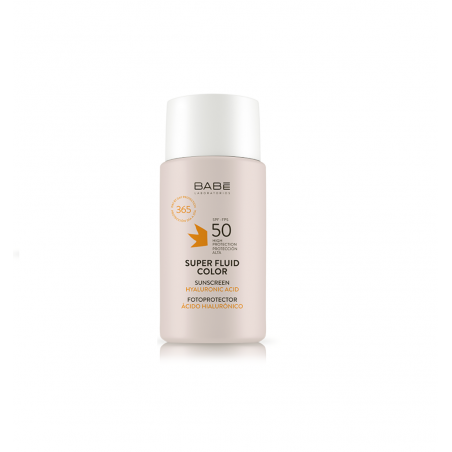 Babe fotoprotector facial superfluido color spf50+ 50ml