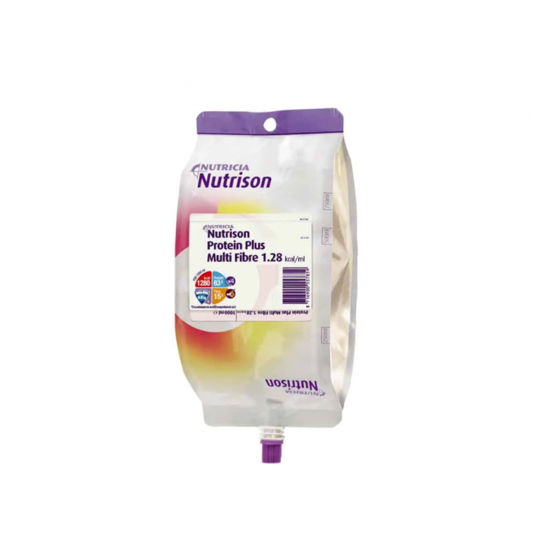 Nutrison protein plus multifibre 8 packs 1 l neutro