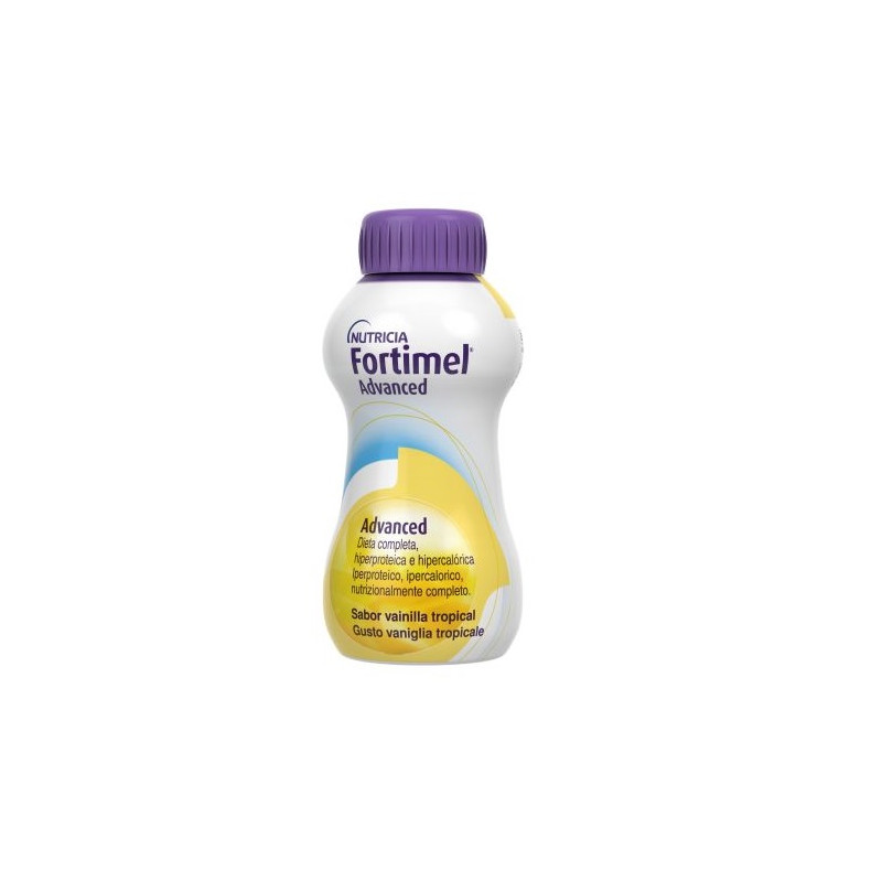 Fortimel advanced vainilla tropical 32 botellas  200 ml