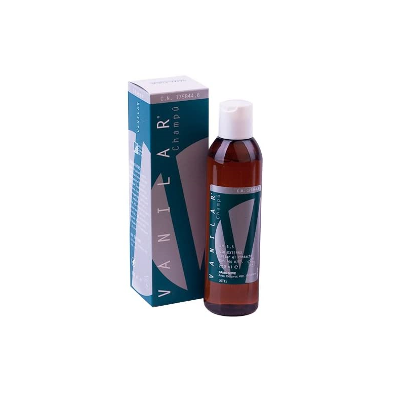 vanilar champu cabello graso 200ml