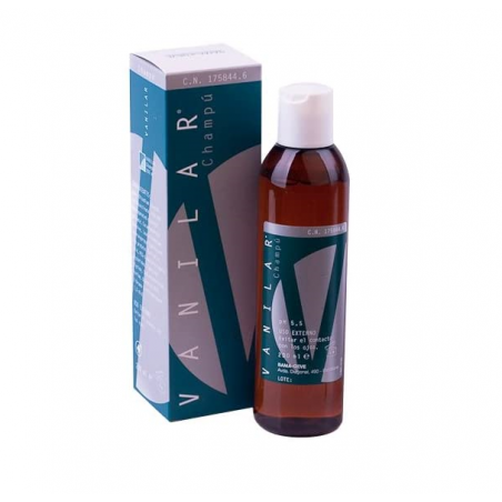 vanilar champu cabello graso 200ml