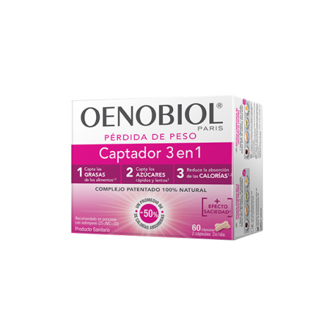 OENOBIOL CAPTADOR 3 EN 1 60 CAPSULAS