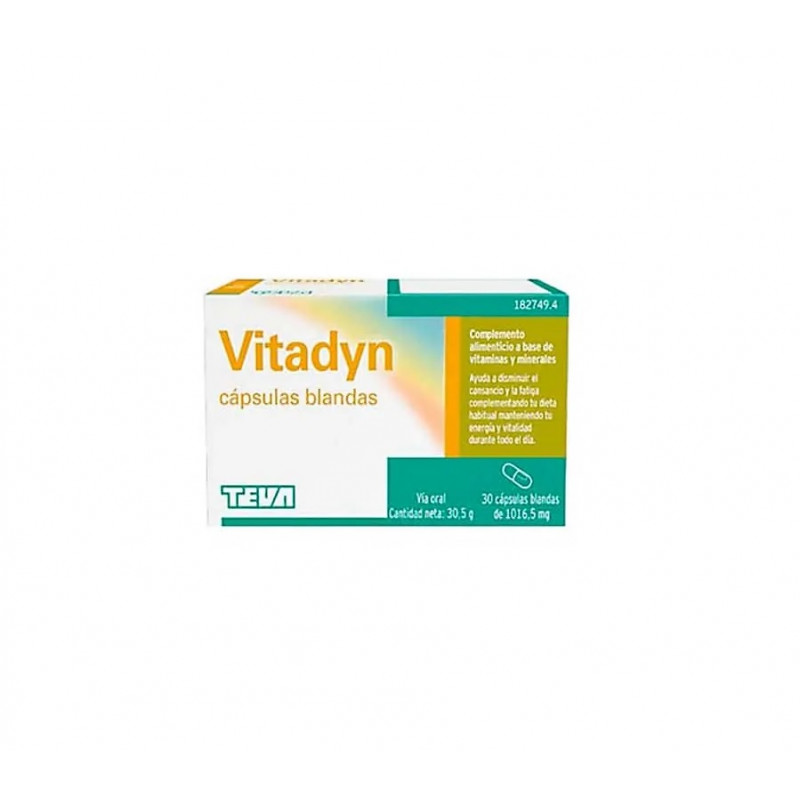 Vitadyn 30 capsulas blandas