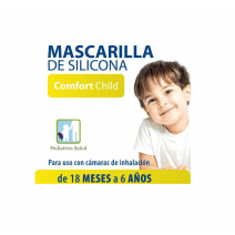 Pediactrics mascarilla universal 18 meses a 6 años