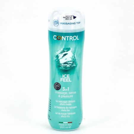 Control gel masaje ice feel 200 ml