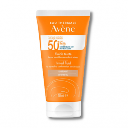 avene cleanance solar spf50+ color