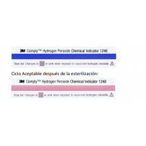 Indicador quimico peroxido de hidrogeno ref: 1248 bolsa 250 uds