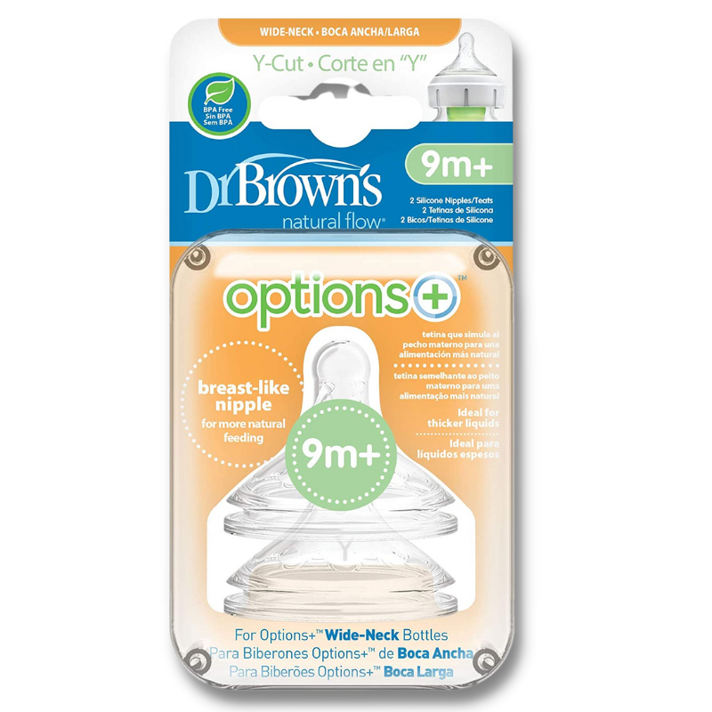 Dr browns options+ tetina corte en Y para cereales