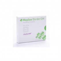 Aposito mepilex border 7,5 x 7,5 cm  5 uds