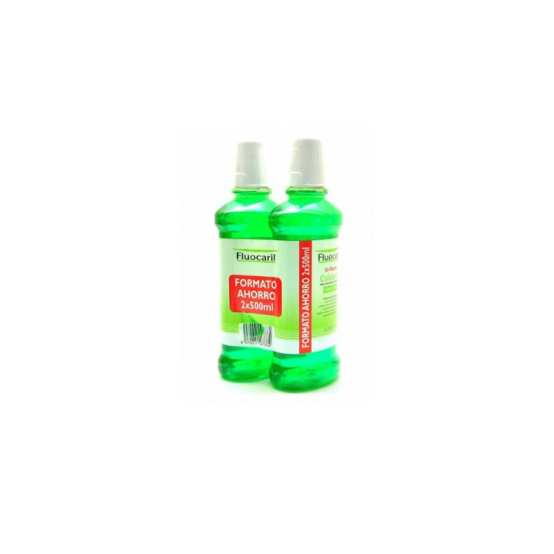 FLUOCARIL COLUTORIO FLUOR 500 ML 2 UNI DUPLO PACK