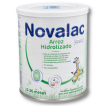 Novalac arroz hidrolizado neutro bote 400 gr