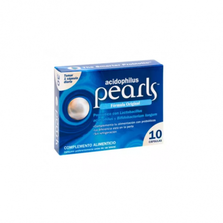 Dhu pearls acidophilus 10 capsulas