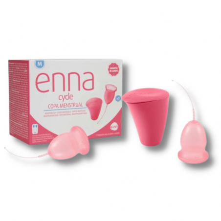 Enna cycle copa menstrual talla M 2 uds