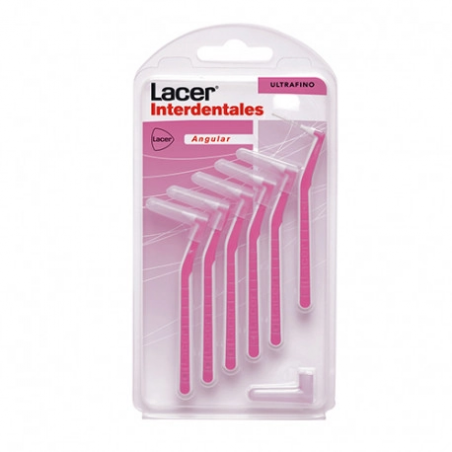 Lacer cepillo interdental ultrafino angular 6 uds