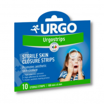 Urgostrips puntos aproximacion adhesivos esteriles 100mm X 6mm 10 Unidades