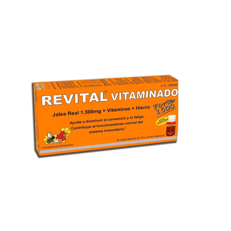 Revital vitaminado forte 1500 20 viales