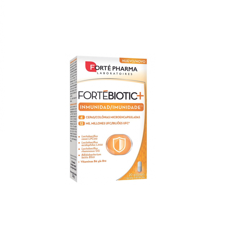 Fortebiotic+ inmunidad 20 capsulas