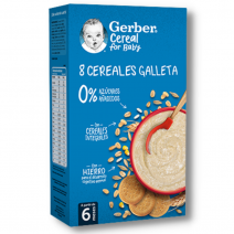 Gerber papilla 8 cereales