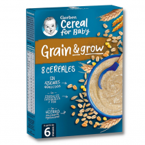 Gerber papilla 8 cereales 500 gr +6 meses