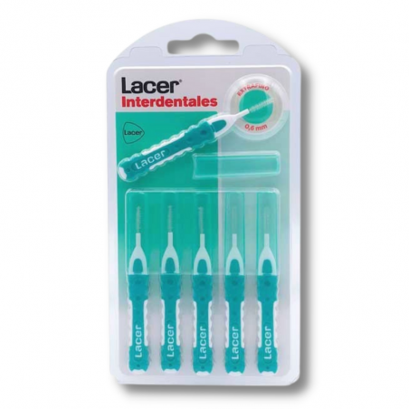 Lacer cepillo interdental recto extrafino 6 uds