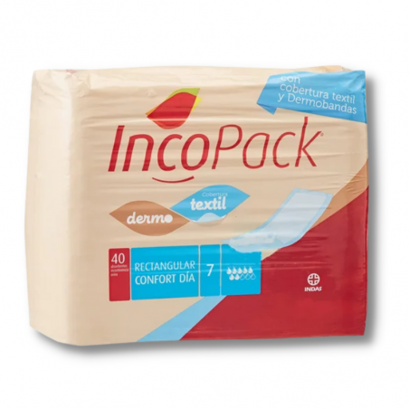 Incopack rectangular dia 80 uds