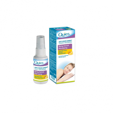 Quies antirronquidos miel y limon spray bucal 70 ml