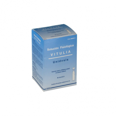 Vitulia solucion fisiologica 30 uds 5 ml