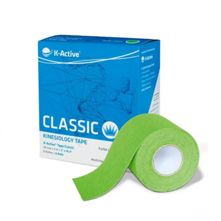 Venda kinesio tape  k-active verde  5 cm x 5 m