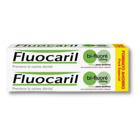 Fluocaril pasta 250 menta 125 ml duplo