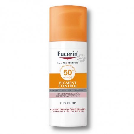 Eucerin sun fluid pigment control spf50+ 50ml