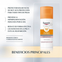 Eucerin sun fluid pigment control spf50+ 50ml