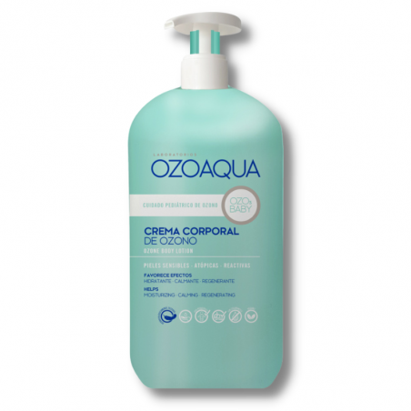 Ozoaqua crema corporal baby de aceite ozonizado 500 ml